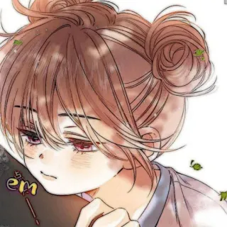🧸 em Fille anime, Manga, Dessin animé, Illustration, Personnage, Femme, Oeuvre d'art telegram sticker