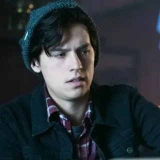 🍁 Jughead Jones Riverdale Jughead Jones, Riverdale, Série de TV, Drama adolescente, Cole Sprouse telegram sticker