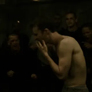 😈 Fight Club El club de la lucha, violencia, película, pelea, agresión telegram sticker