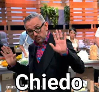 🤔 Chiedo homem, italiano, pedir, formal, pedido, gesto telegram sticker
