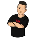 😉 Dibujo animado, Hombre, Personaje, Retrato, Ilustración telegram sticker