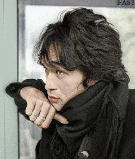 😐 Viktor Tsoi chanteur, russe, rock, groupe, kino, soviétique telegram sticker