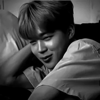 🐣 Jimin kpop, jimin, bts, singer, idol, black and white telegram sticker