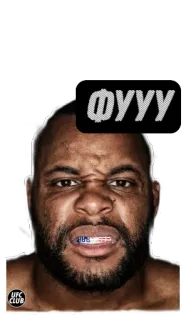 🤢 mma, นักสู้, ufc, กีฬา, โกรธ telegram sticker