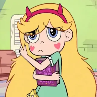 💫 Star Butterfly Star vs. the Forces of Evil dibujos animados, chica, magia, princesa, animación whatsapp sticker