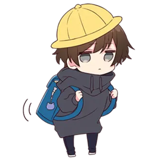Менхера-кун 3 @nyasticks telegram stickers