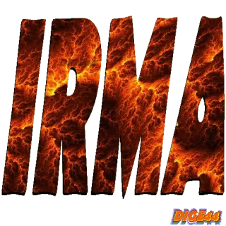 😩 IRMA Name, Feuer, Text telegram sticker