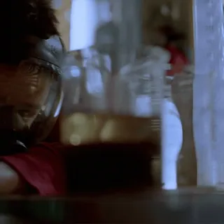 🚬 Nancy Thompson A Nightmare on Elm Street horror, movie, 80s, nightmare on elm street, nancy thompson, gas mask, vintage, film telegram sticker