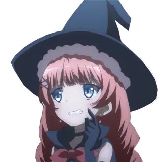 😅 Anime, Penyihir, Gadis, Magis, Lucu, Kartun telegram sticker