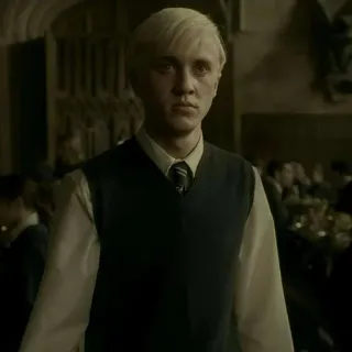 🐾 Draco Malfoy Harry Potter 드레이코 말포이, 해리포터, 슬리데린, 마법사, 캐릭터, 영화 telegram sticker