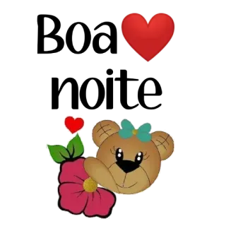 🙏 Teddybär, Blume, Herz, süß, Cartoon whatsapp sticker