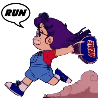 @STIKERFORALL ARALE DOTT.SLUMP whatsapp stickers