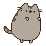 😸 Pusheen cat, pusheen, cartoon, cute, animal telegram sticker