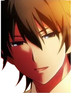 💎 anime, male, character, portrait telegram sticker