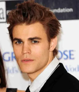 😐 Paul Wesley aktor, portret, mężczyzna, celebryta telegram sticker