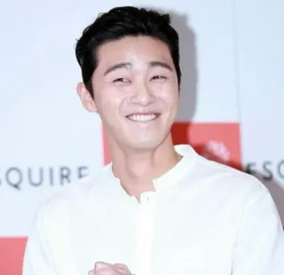 😜 Park Seo-joon aktor, Korea, selebriti, potret, tersenyum, pria telegram sticker