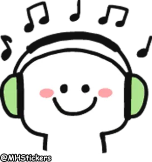 🎧 whatsapp sticker