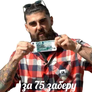💵 за 75 заберу telegram sticker