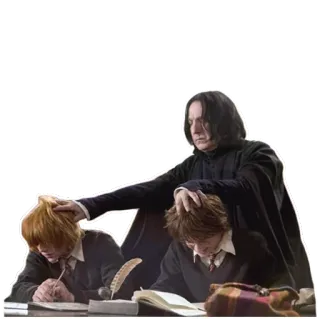 📚 Severus Snape Harry Potter гарри поттер, снейп, магия, школа, буллинг telegram sticker