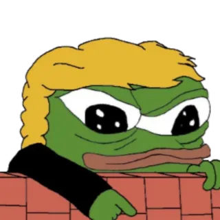 😏 Pepe the Frog ペペ, ミーム, カエル, ネット文化, 漫画, キャラクター telegram sticker