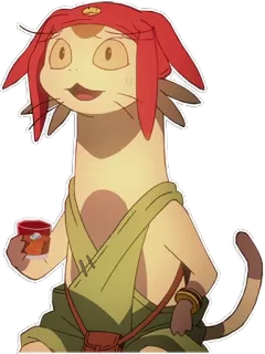 🍺 gatto, anime, cartone animato, antropomorfo telegram sticker