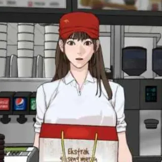 🌸 EKSTRAK GINSENG MERAH vrouw, ginseng, rode ginseng, eten, drinken, doos, toonbank telegram sticker