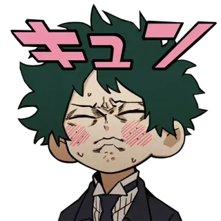 😍 キュン Anime, Kawaii, Gesichtsausdruck, Süß, Manga, Erröten, Schweiß telegram sticker