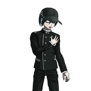 😑 Shuichi Saihara Danganronpa V3: Killing Harmony Аниме, Манга, Видеоигра, Danganronpa, Шуичи Саихара telegram sticker