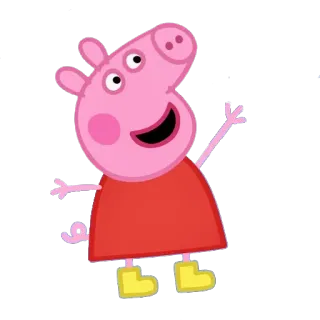 PEPPA PIG whatsapp stickers