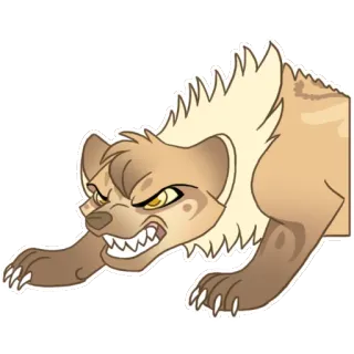 😡 Bunga The Lion Guard telegram sticker