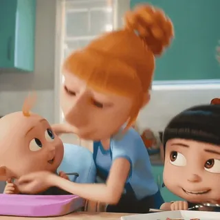 ✨ Margo Despicable Me Animation, Cartoon, Film, Figuren, Süß, Familie telegram sticker