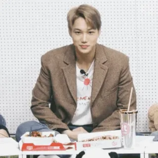 🥂 Kai k-pop, singer, idol, exo, kai, music, entertainment telegram sticker