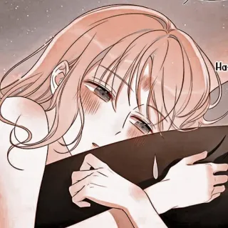 🦔 Ha- Dziewczyna anime, Kreskówka, Słodkie, Ilustracja, Manga telegram sticker