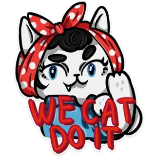FEMICATS (@kotypic) telegram stickers