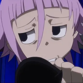 💓 Cronos Soul Eater Anime, Manga, Cronos, Soul Eater, Personaje, pelo rosa telegram sticker
