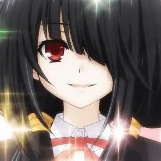 🍷 Kurumi Tokisaki Date A Live anime, manga, girl, date a live, kurumi tokisaki telegram sticker