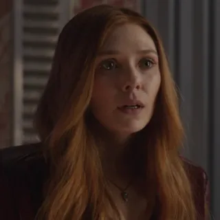 😳 Wanda Maximoff элизабет олсен, ванда максимофф, алая ведьма, марвел, мстители whatsapp sticker