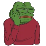 Pepe the frog @pepetopfrog whatsapp stickers