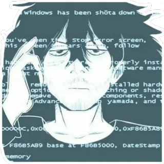 Aizawa Shota telegram stickers