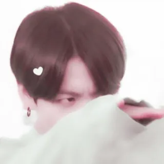 😀 сердце, kpop, человек, лицо, волосы, милый whatsapp sticker