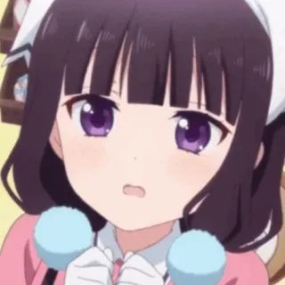 💕 anime, girl, cute, maid, kawaii telegram sticker