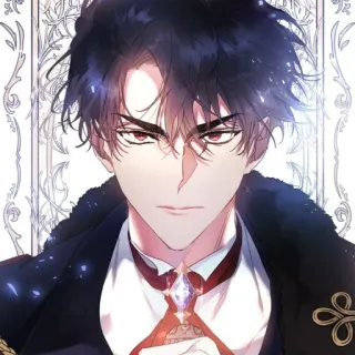 🗝 người đàn ông, anime, chân dung, nghệ thuật, hoạt hình, hình minh họa telegram sticker