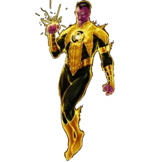 💡 Sinestro Sinestro, DC Comics, Linterna Amarilla, superhéroe, villano telegram sticker