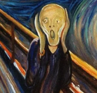If paintings could talk whatsapp stickers