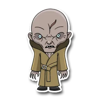 😠 Potwór, Stwór, Straszny, Horror, Fantasy telegram sticker