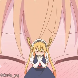 @Sharkhd Maid Dragon S1 telegram stickers