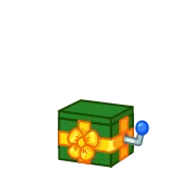 🥳 prezent, podarunek, pudełko, wstążka, niespodzianka telegram sticker