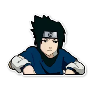 😒 Sasuke Naruto Anime, Sasuke, Manga, Cartoni animati, Ninja, Serio telegram sticker