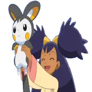 😞 Iris Pokemon покемон, аниме, персонаж, ирис, эмолга telegram sticker