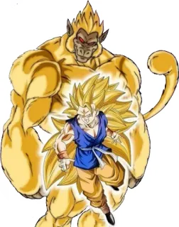 😌 Goku Dragon Ball Anime, Dragon Ball, Goku, Super Saiyajin, Cartoon telegram sticker